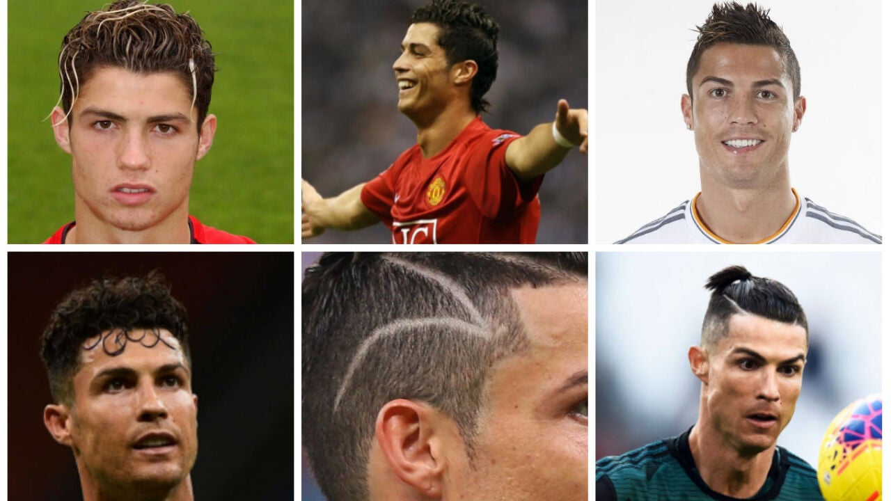 Peinados de Cristiano Ronaldo 2022  Modaelloscom